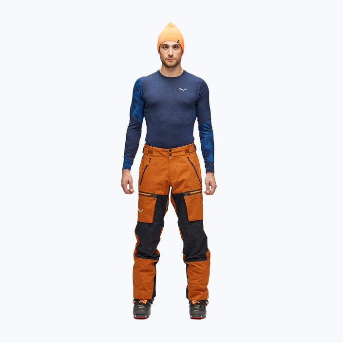 Salewa vyriškos membraninės kelnės Sella 3L Ptxr orange 00-0000028193