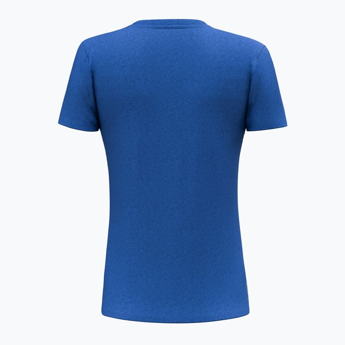 Moteriški trekingo marškinėliai Salewa Solid Dry blue 00-0000027019 2