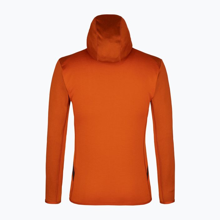 Salewa vyriškas vilnonis džemperis Puez Melange PL FZ Hoody oranžinis 00-0000027386 2