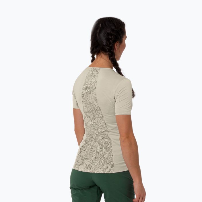 Salewa Puez Graphic 2 Dry moteriški trekingo marškinėliai beige 00-0000027400 2