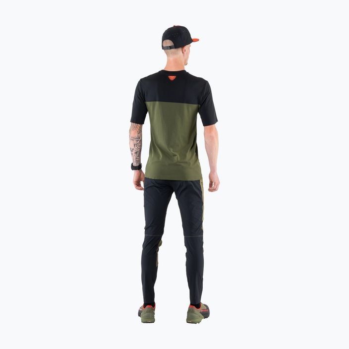 DYNAFIT Traverse S-Tech vyriški žygio marškinėliai žali 08-0000071552 2