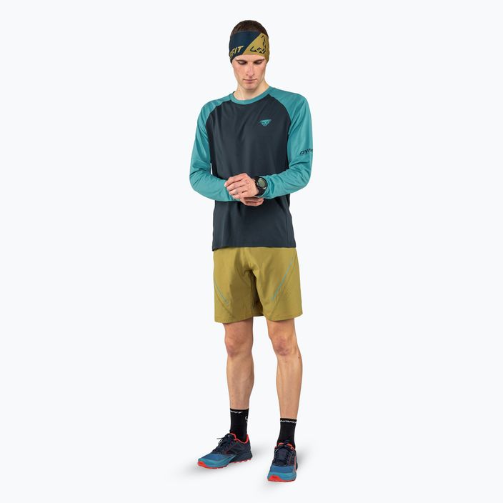 Vyriškas bėgimo kostiumas su ilgomis rankovėmis DYNAFIT Alpine Pro blueberry/storm blue 2