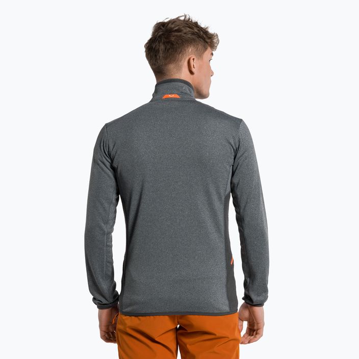 Vyriškas Salewa Puez Hybrid PL FZ vilnonis džemperis pilkos spalvos 00-0000027388 3