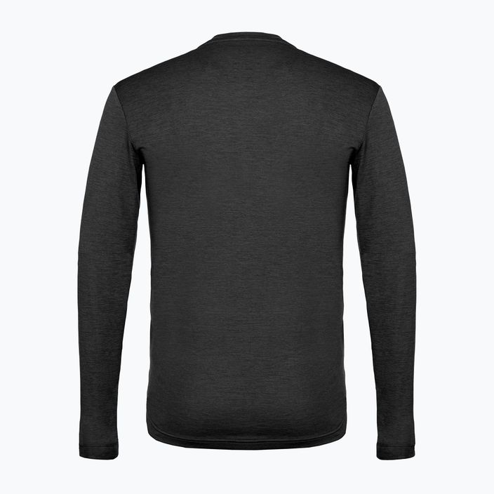 Vyriški trekingo marškinėliai Salewa Puez Melange Dry black out melange 2
