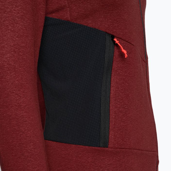 Salewa moteriškas džemperis Lavaredo Hemp Hooded raudonas 00-0000028238 6