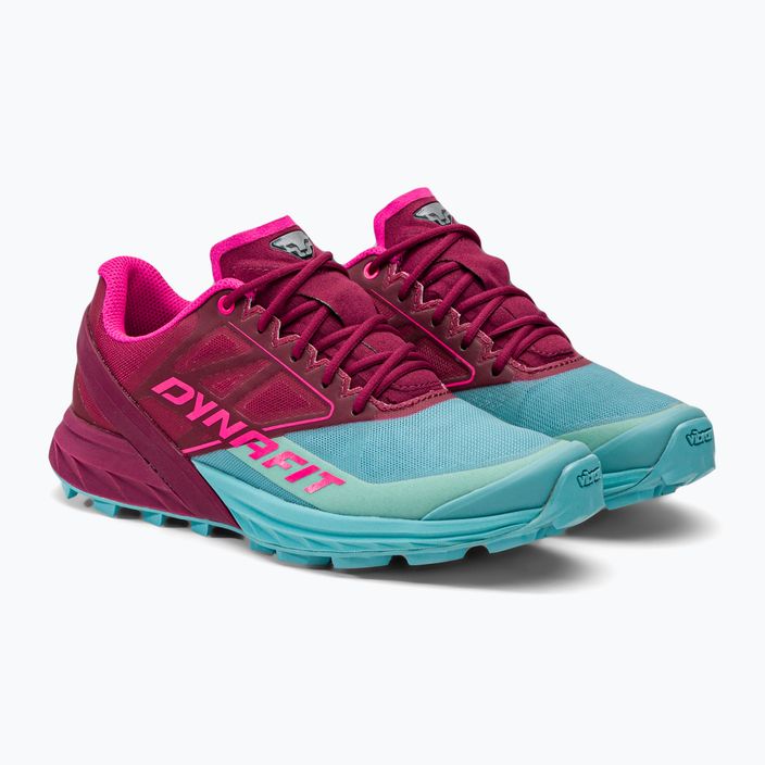 DYNAFIT Alpine moteriški bėgimo bateliai rožiniai-mėlyni 08-0000064065 4