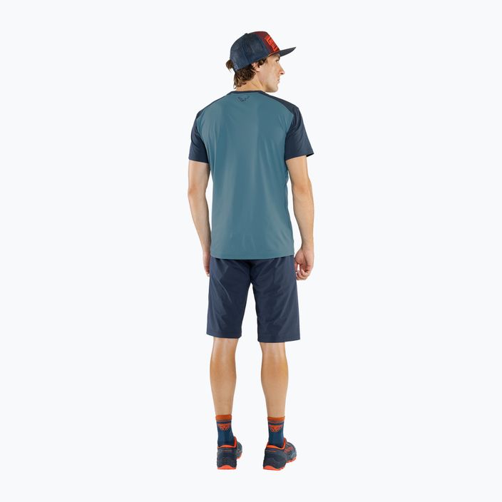 DYNAFIT Transalper Šviesiai mėlyni vyriški turistiniai marškinėliai 08-0000071298 2