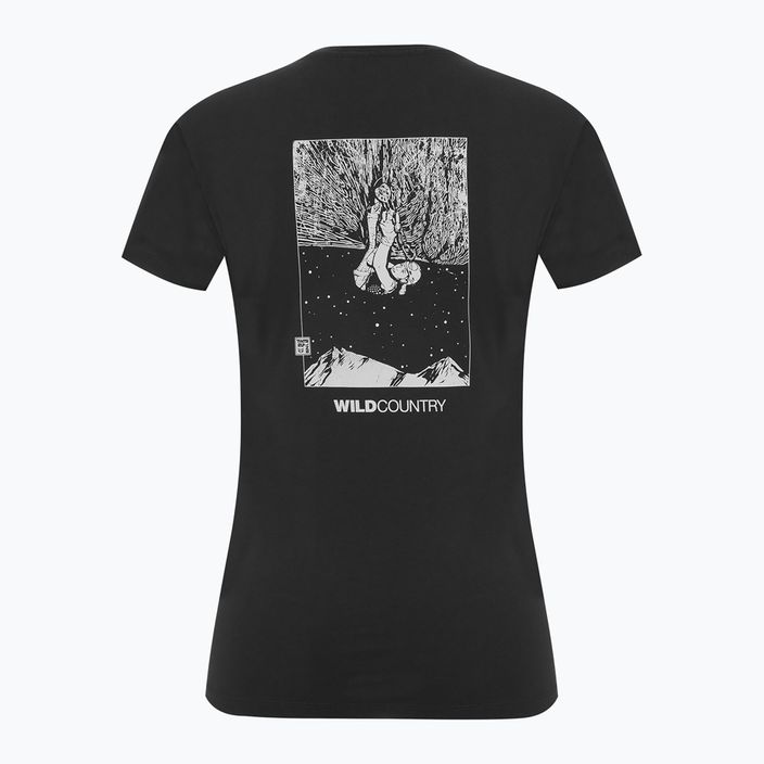 Wild Country Stamina moteriški alpinistiniai marškinėliai juodi 40-0000095205 5