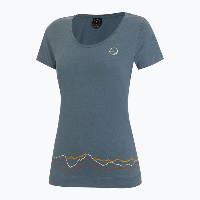 Wild Country Flow moteriški laipiojimo marškinėliai mėlyni 40-0000095239