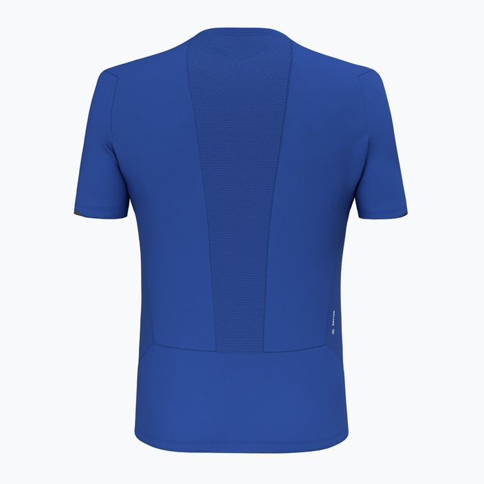 Vyriški Salewa Pedroc Dry Hyb trekingo marškinėliai mėlyni 00-0000028583 5