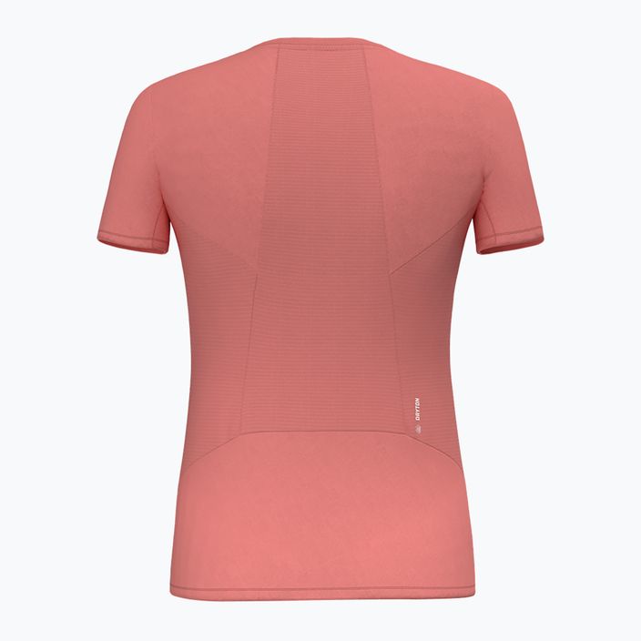 Salewa Pedroc Dry Hyb moteriški trekingo marškinėliai rožinės spalvos 00-0000028585 7