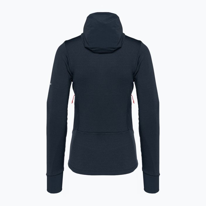 Salewa moteriškas džemperis Agner Polarlite su gobtuvu tamsiai mėlyna 00-0000028558 4