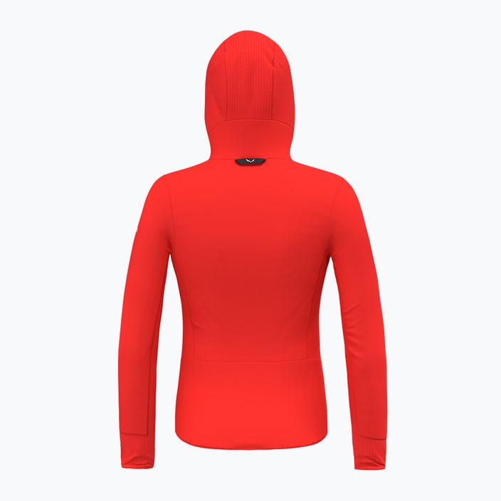 Salewa moteriškas džemperis Agner Polarlite su gobtuvu raudonas 00-0000028558 7