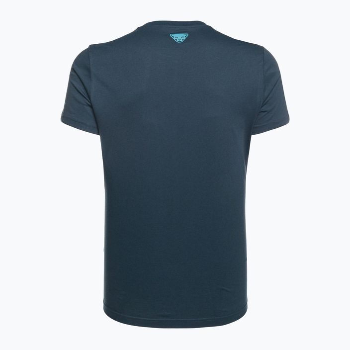 Vyriški marškinėliai DYNAFIT Graphic CO blueberry/ slidės 2