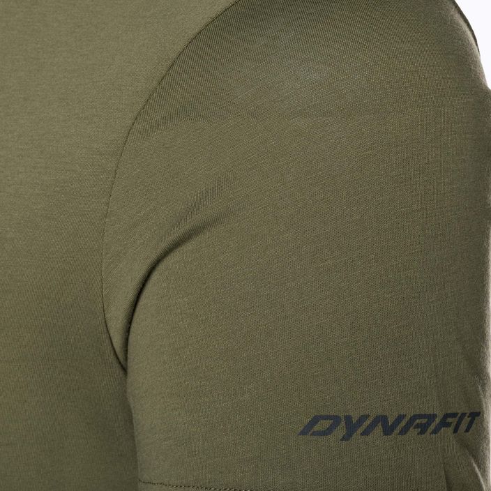 Vyriški marškinėliai DYNAFIT Graphic CO olive night/tigard 4