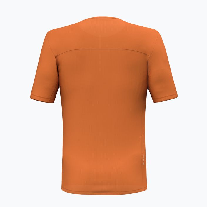 Vyriški marškinėliai Salewa Puez Sporty Dry Burnt Orange 2