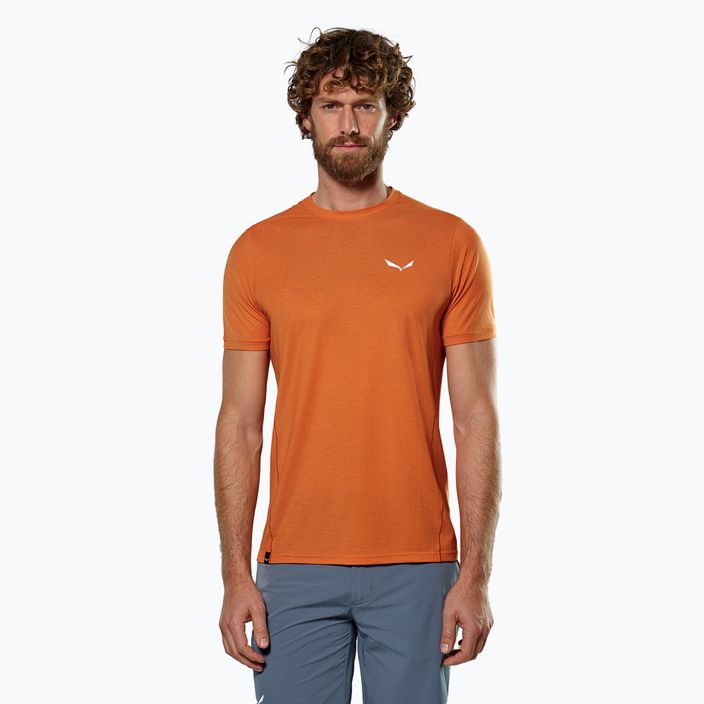 Vyriški žygių marškinėliai Salewa Puez Dry brunt orange