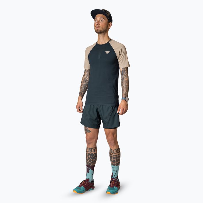 Vyriški bėgimo marškinėliai DYNAFIT Ultra 3 S-Tech blueberry/rock khaki 2