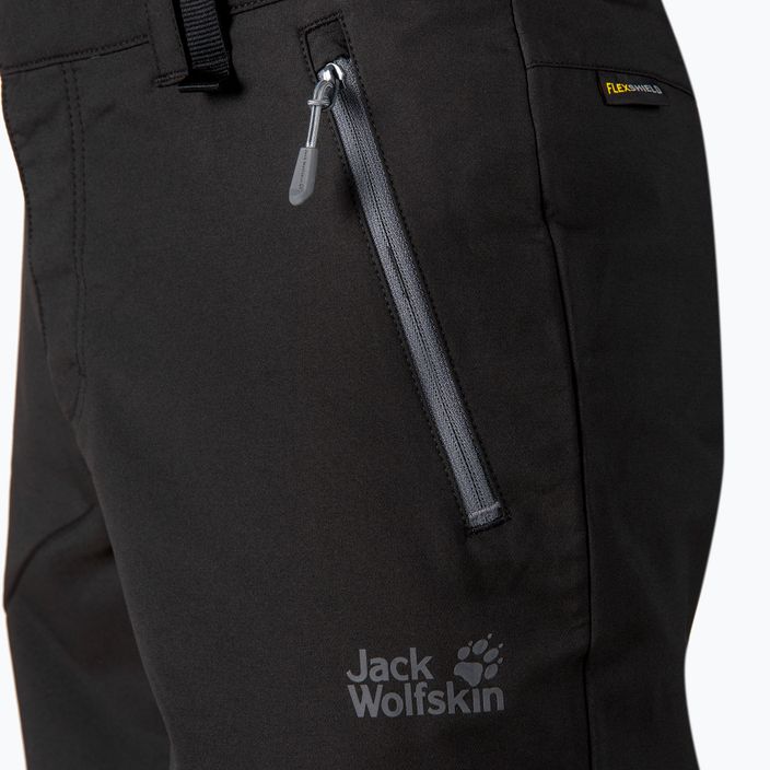 Jack Wolfskin vyriški Active Track trekingo šortai juodi 1503791_6000 4