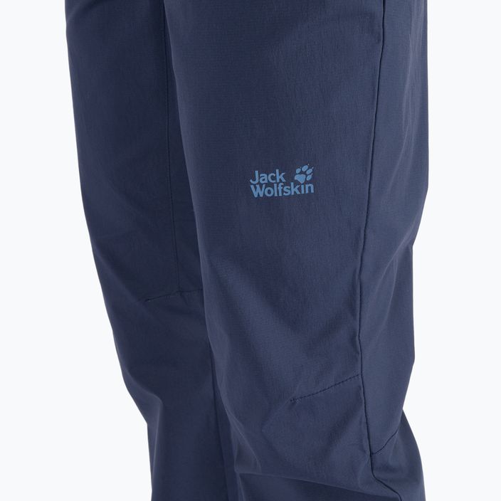 Moteriškos softshello kelnės Jack Wolfskin Activate Light navy blue 1503842_1910 5