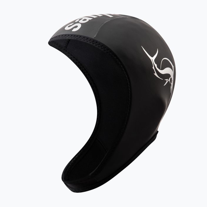 Sailfish Silikoninė plaukimo kepurė juoda NEOPRENE CAP 4