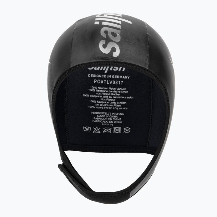 Sailfish Silikoninė plaukimo kepurė juoda NEOPRENE CAP 2