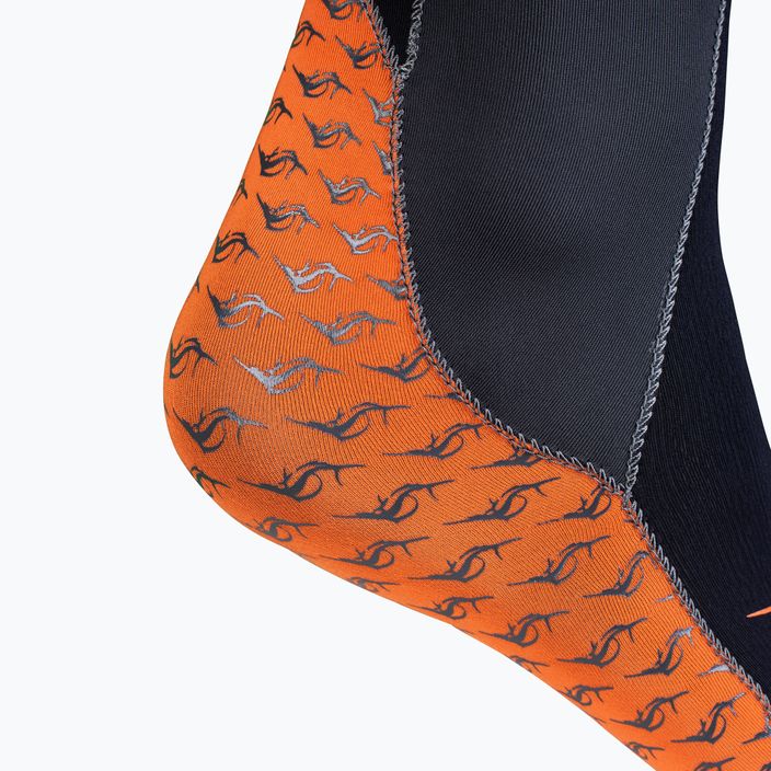 Sailfish neopreninės kojinės juodos ir oranžinės spalvos 6