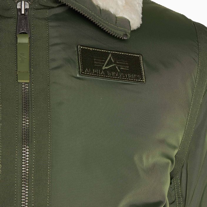 Alpha Industries vyriška striukė B15-3 TT sage green 3