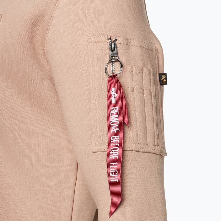 Vyriškas džemperis Alpha Industries Back Print Zip dusty coral 4