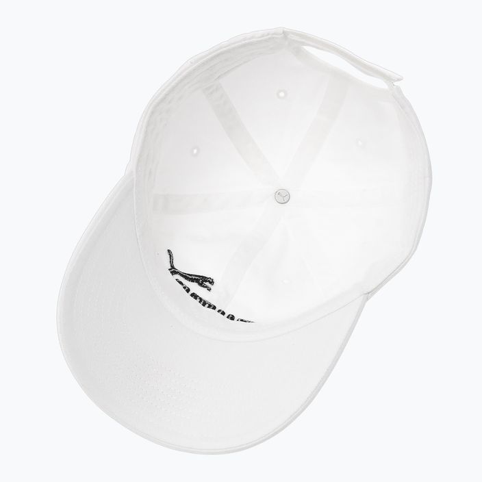 Vaikiška kepuraitė su snapeliu PUMA Ess Cap Jr puma white/no.1 4