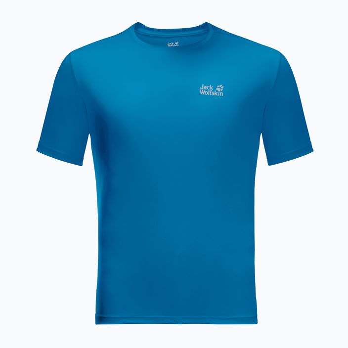 Jack Wolfskin vyriški trekingo marškinėliai Tech blue 1807071_1361 3