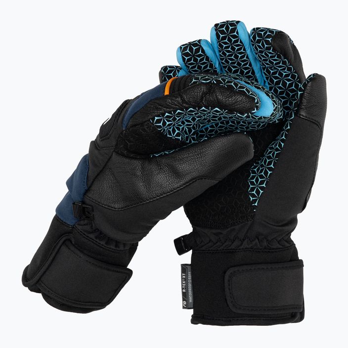Reusch Storm R-Tex Xt dress mėlyna/juodos spalvos slidinėjimo pirštinė