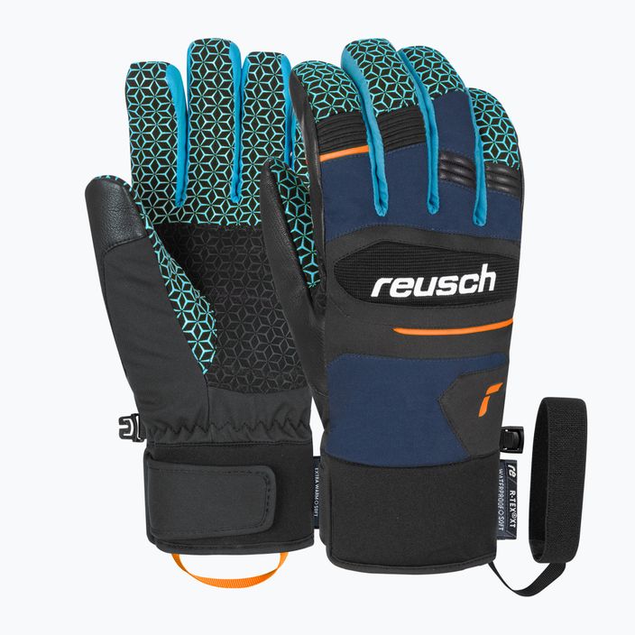 Reusch Storm R-Tex Xt dress mėlyna/juodos spalvos slidinėjimo pirštinė 5