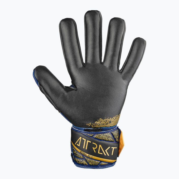 Vartininkų pirštinės Reusch Attrakt Gold X NC premium blue/gold/black 3