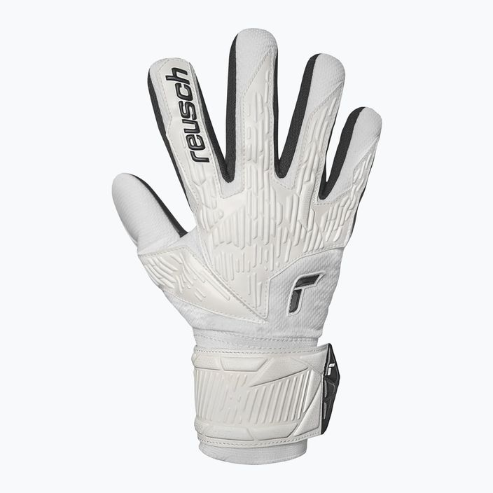 Vartininkų pirštinės Reusch Attrakt Infinity NC white/black 2