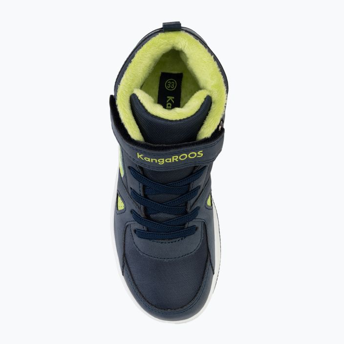 Vaikiški batai KangaROOS K-CP Kalley II EV dk navy / lime 5