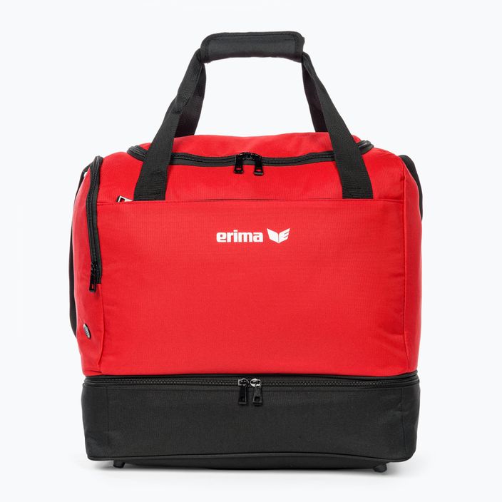 Treniruočių krepšys ERIMA Team Sports Bag With Bottom Compartment 35 l red