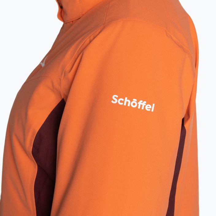 Moteriška slidinėjimo striukė Schöffel Kanzelwand coral orange 5