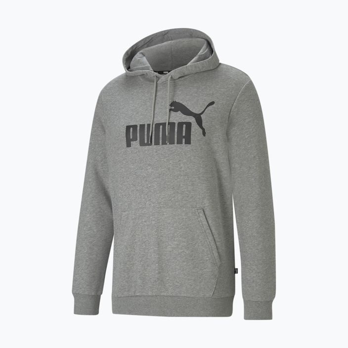 Vyriškas džemperis PUMA Essentials Big Logo Hoodie TR medium gray heather 4