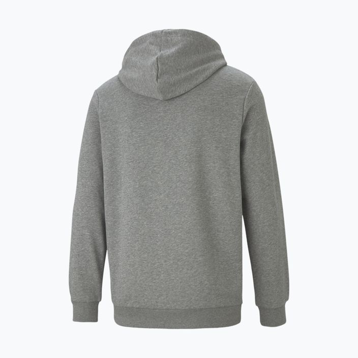 Vyriškas džemperis PUMA Essentials Big Logo Hoodie TR medium gray heather 5