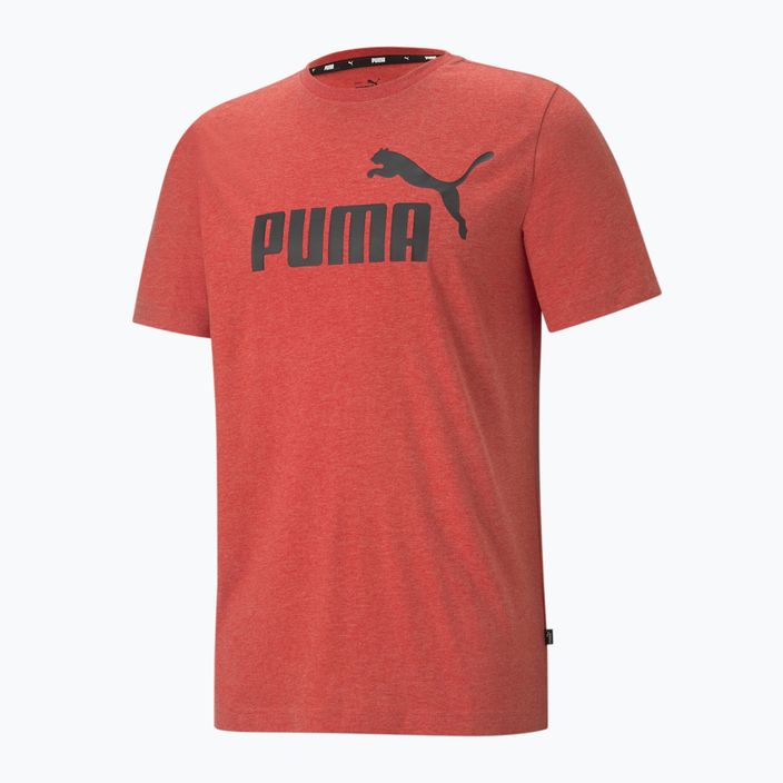Vyriški marškinėliai PUMA Essentials Heather Tee high risk red 4