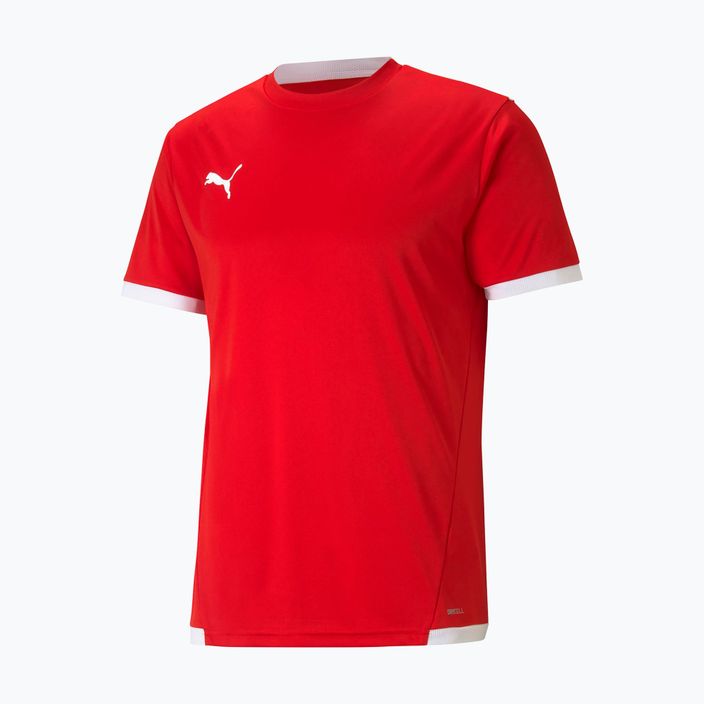 Vyriški PUMA teamLIGA Jersey futbolo marškinėliai raudoni 704917 01 6