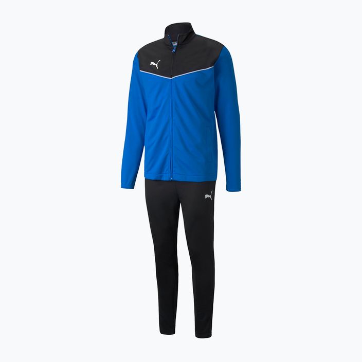PUMA vyriškas futbolo sportinis kostiumas Individualrise Sportinis kostiumas mėlyna/juoda 657534 06 6
