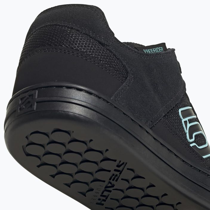 Dviračio batai platformos moteriški adidas FIVE TEN Freerider core black/acid mint/core black 11