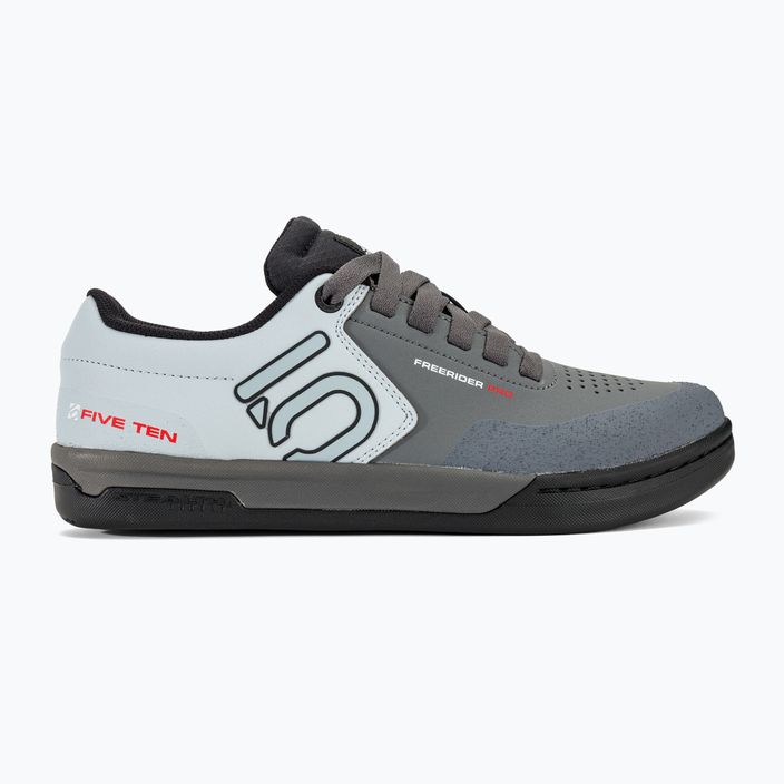 Dviračio batai platformos vyriški adidas FIVE TEN Freerider Pro grey five/ftwr white/halo blue 2