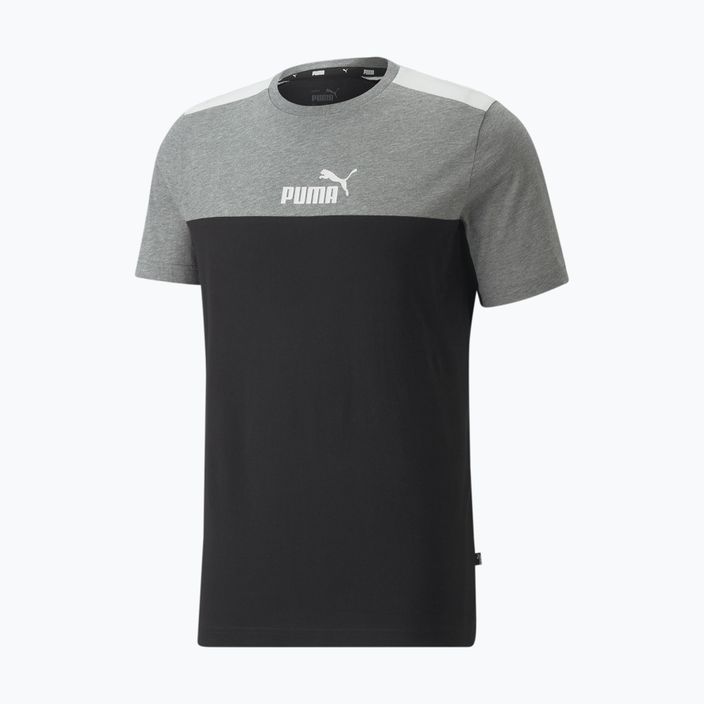 Vyriški marškinėliai PUMA ESS+ Block Tee puma black 4