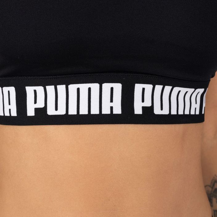 PUMA Mid Impact Puma Strong PM fitneso liemenėlė juoda 521599 01 5