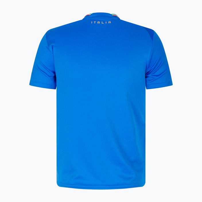 PUMA vaikiški futbolo marškinėliai Figc Home Jersey Replica blue 765645 01 2