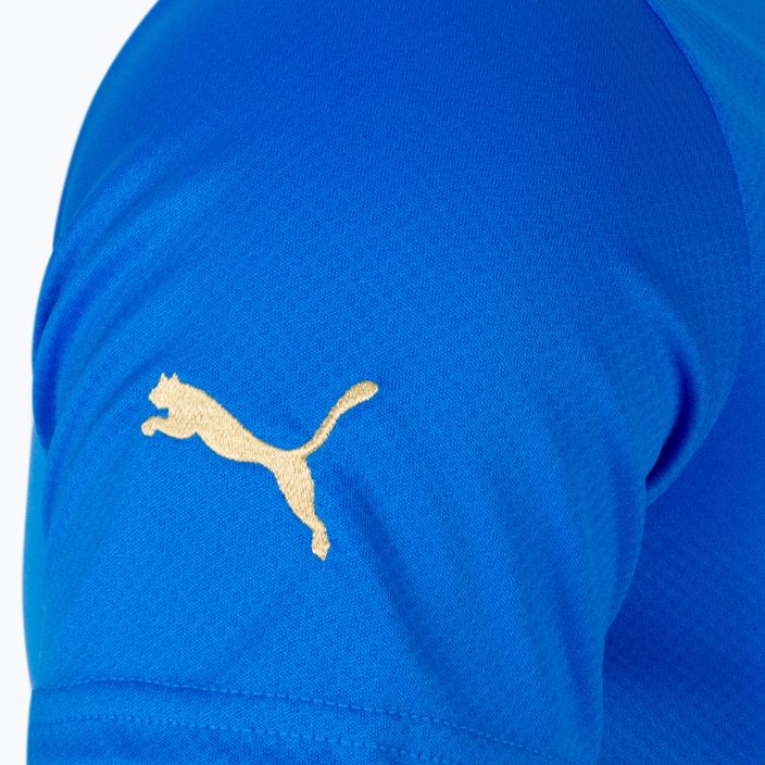 PUMA vaikiški futbolo marškinėliai Figc Home Jersey Replica blue 765645 01 6