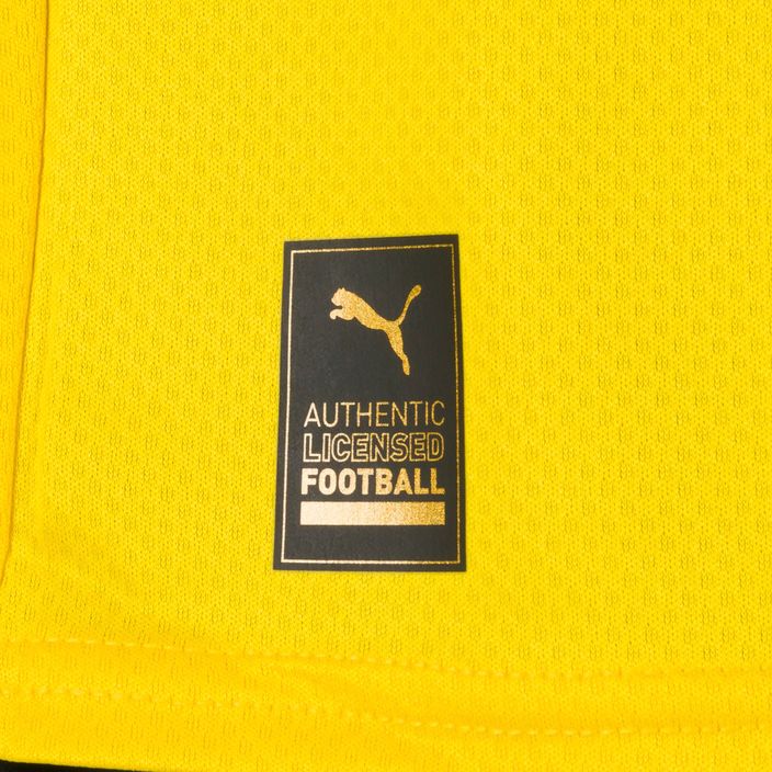 Vyriški futbolo marškinėliai PUMA Bvb Home Jersey Replica Sponsor yellow and black 765883 01 6